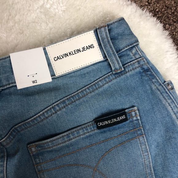 NWT❗️Calvin Klein❗️Denim Mini Skirt - Picture 3 of 6